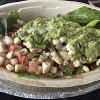 Salad bowl  at Chipotle in Willowbrook