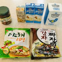 My purchases at Vegan Space in Seoul
