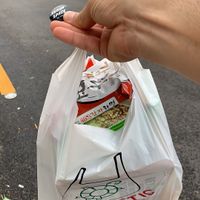 Bag of goodies at Vegan Space in Seoul