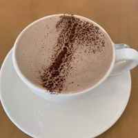 Hot cocoa  at Vegan Space in Seoul