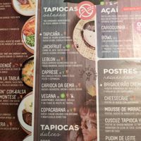 I had the vegan tapioca at La Carioca in Barcelona