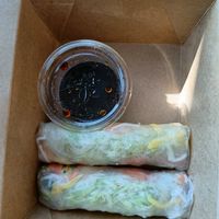 Summer rolls at Banh Mi Makers - Stare Mesto in Prague