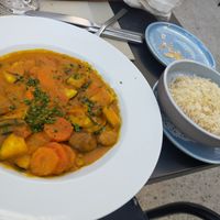 Vegan Thai curry at Messmer in Bregenz