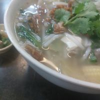 Fish bihun soup at CunThi Good Taste Vegetarian in Penang