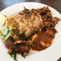 Another variation on Nasi Lamak at CunThi Good Taste Vegetarian in Penang