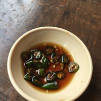 Chopped Chilli 🌶 🤤 at CunThi Good Taste Vegetarian in Penang