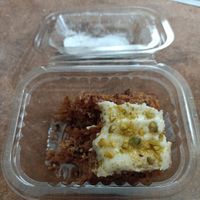 Carrot cake (vegan & gluten free) at Anti Burger in Panama City