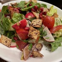 The house salad  at Comptoir Libanais in Bath
