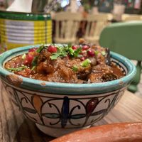Cauliflower and Chick pea Tagine    at Comptoir Libanais in Bath