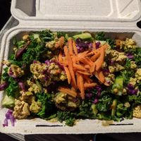 Green breakfast bowl at Heartwood Bakery & Cafe in Halifax