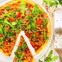 CHICKPEAS PIZZA at Lake Nona Deli and Market in Orlando