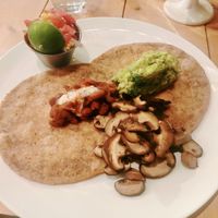 Mexican Sunrise (with mushrooms instead of eggs) at The Energy Kitchen in Bandar Seri Begawan