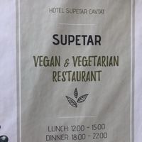 Opening hours at Supetar in Cavtat