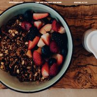 Vegan granola bowl  at Baker and Spice in Kuwait City