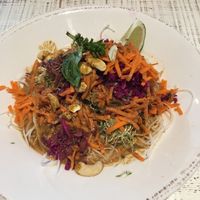 Raw pad Thai-so good! at Lotus in Jackson