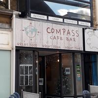 Outside. at Compass Cafe Bar in Blackpool