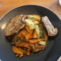 A side of vegetable. One of the few vegan options   at Makao in Salento