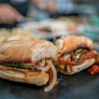 Vegan Sandwich  at Makao in Salento