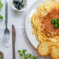 Napolitano healthy pasta at Makao in Salento