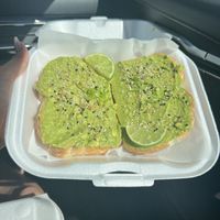 Avocado Toast  at Grati Cafe in Key Largo