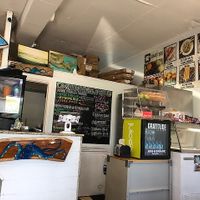 Counter at Grati Cafe in Key Largo