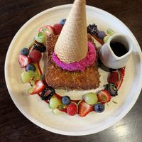 Biscoff French toast  at Zetta's Pantry in Fitzroy