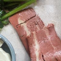 Vegan bacon  at Zetta's Pantry in Fitzroy