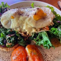 Vegan eggs Benny   at Zetta's Pantry in Fitzroy