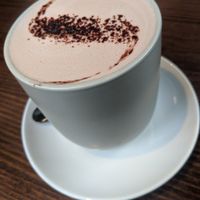 Vegan hot chocolate at Zetta's Pantry in Fitzroy