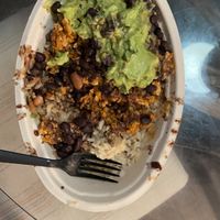 Sorry I ate some of it before taking photo lol   at Chipotle - Bel Air S Pkwy in Bel Air