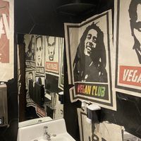 Bob Marley  at Monty's Good Burger - Koreatown in Los Angeles