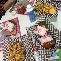   at Monty's Good Burger - Koreatown in Los Angeles