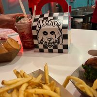 Monty meal at Monty's Good Burger - Koreatown in Los Angeles