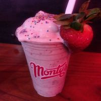 Best strawberry shake at Monty's at Monty's Good Burger - Koreatown in Los Angeles