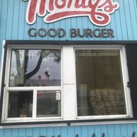 Front of restaurant at Monty's Good Burger - Koreatown in Los Angeles