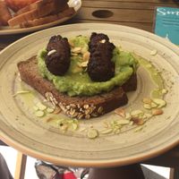 Vegan smashed avo at Crust in St Julians