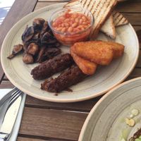 Special request: vegan English breakfast at Crust in St Julians