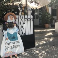 front of the restaurant at Vista Alegre in Ibiza