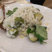 Rissoto with season vegetables at Okaeri in Gijon