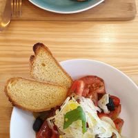 Lovely tomato salad at Okaeri in Gijon