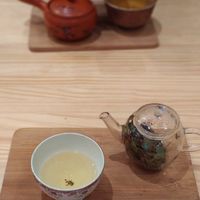 Quality tea respecting tradicional preparation at Okaeri in Gijon