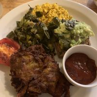 The full vegan big breakfast at The Breakfast Club in London