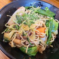 Mala Ramen dry ~ poor presentation at  Kimburi 金料理 in Central Singapore