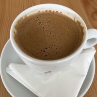 Greek Coffee  at Cafe Aina in Stirling