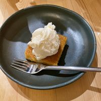 Cake of the day: orange cake(?)  at Cafe Aina in Stirling