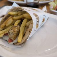 Tofu pita at Cafe Aina in Stirling