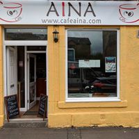 You can't miss it. Only 5 minutes walk from the Stirling train station at Cafe Aina in Stirling
