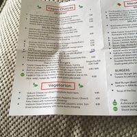 They also have vegan soup and cakes  at Cafe Aina in Stirling