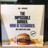 Impossible burger! at Fatburger in Corona