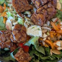 Bowl with the addition of tempeh at Green Source in Missoula